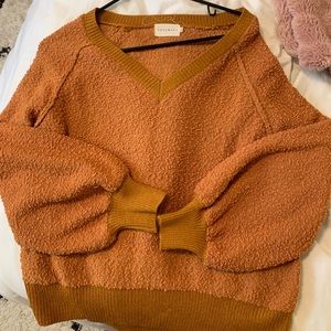Women’s Orange Sweater